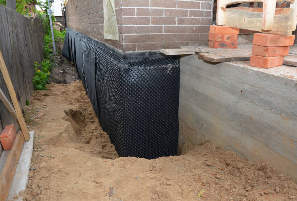 SJ Waterproofing Pros technician performing targeted Crawl Space Encapsulation assessment in Chatfield, OH
